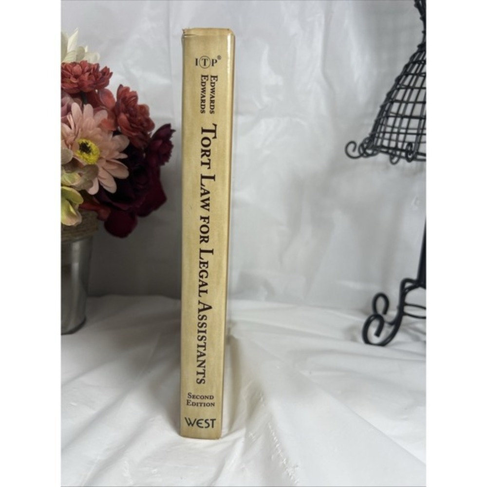 Tort Law for Legal Assistants by Linda Edwards Stanley; Edwards Second Edition - Picture 3 of 8